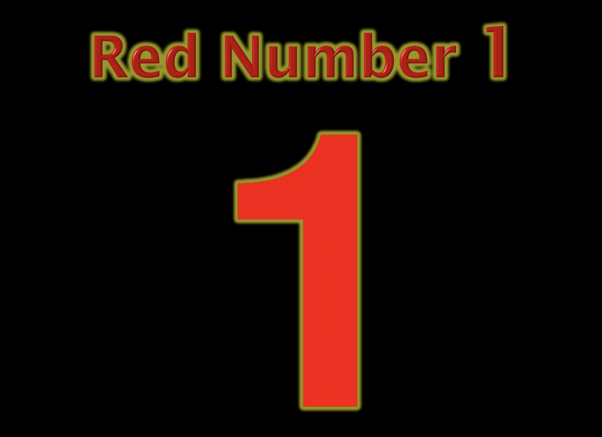 Red Number 1