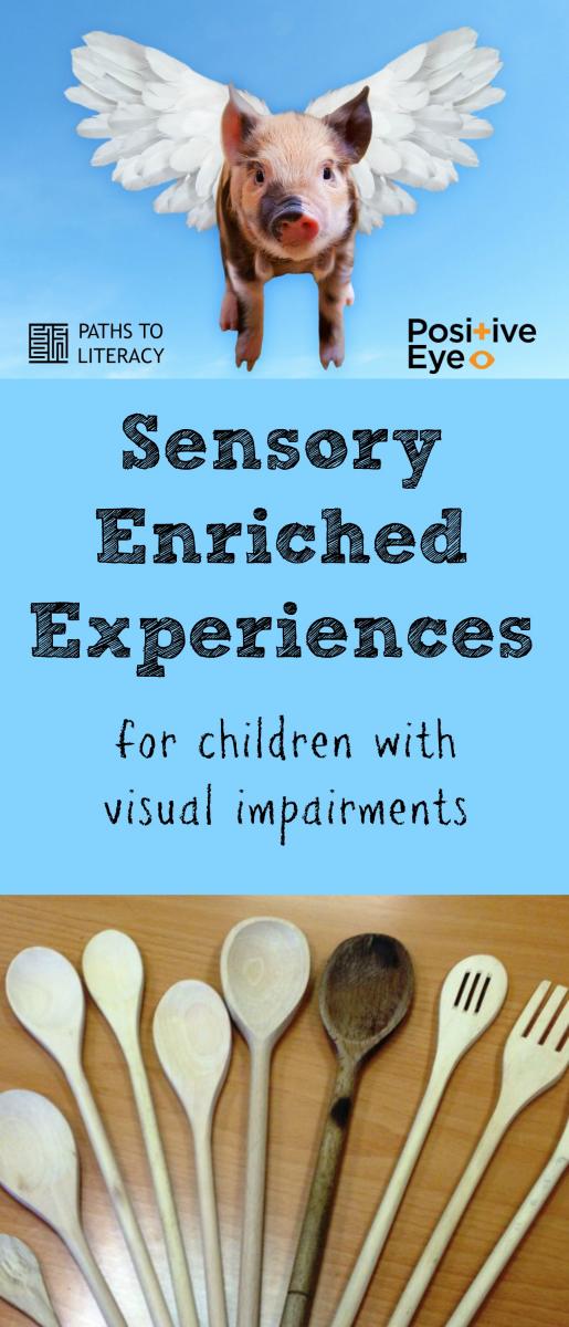 Collage of sensory enriched experiences