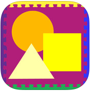 shapes toddler preschool app icon
