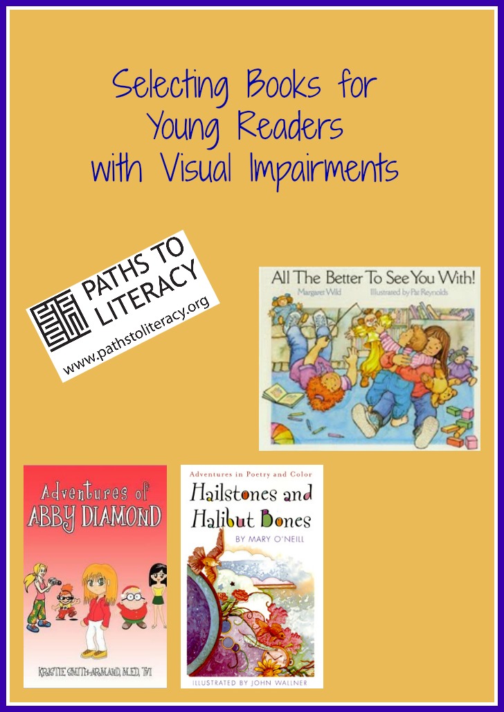 Selecting books for young readers with visual impairments
