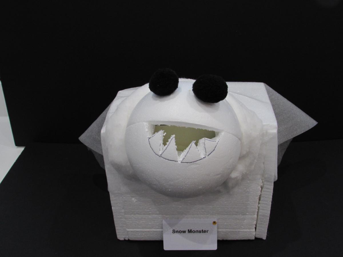 Model of Snow Monster Model of Snow Monster