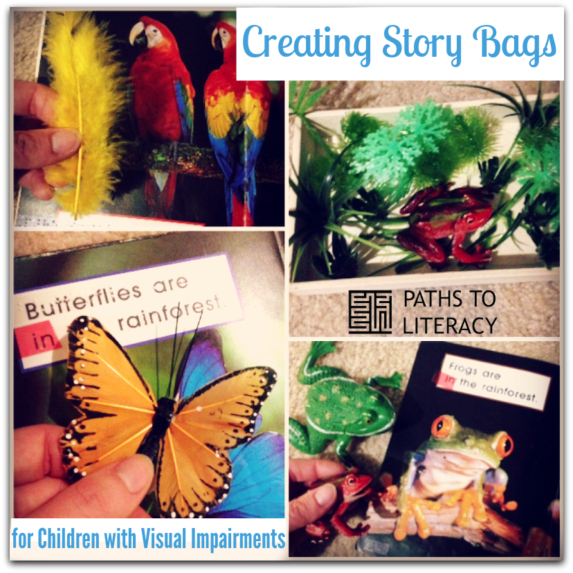story bags collage