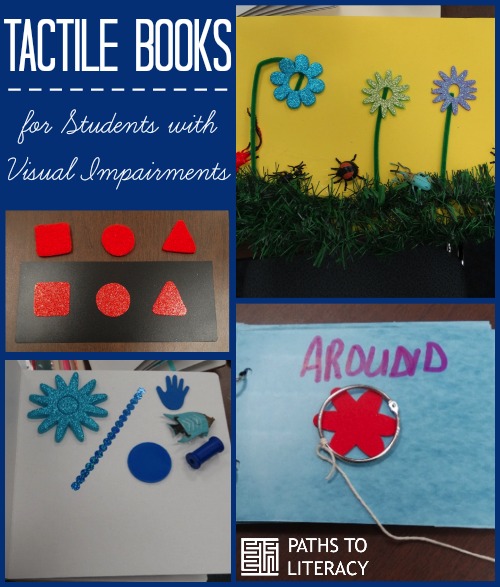 tactile books collage