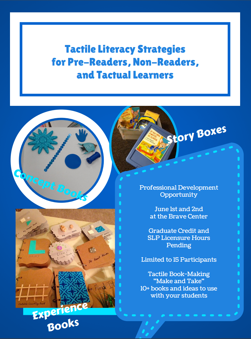 Tactile Literacy Poster