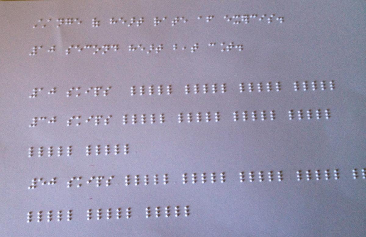 braille text