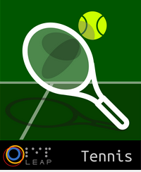 Tennis game icon