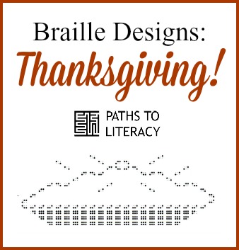 thanksgiving braille collage