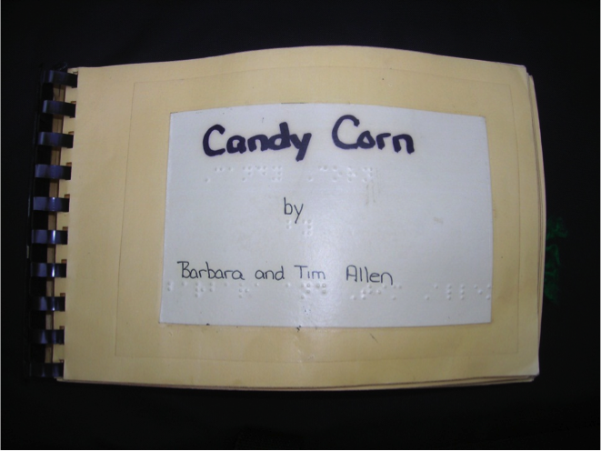 candy corn cover page