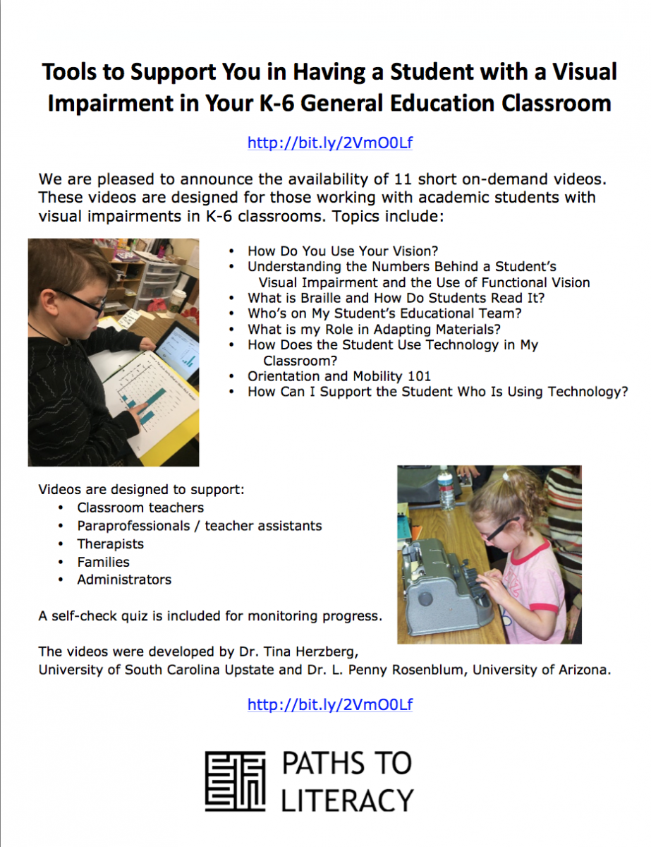 Visual Impairment In Classroom Visual Impairment In Classroom