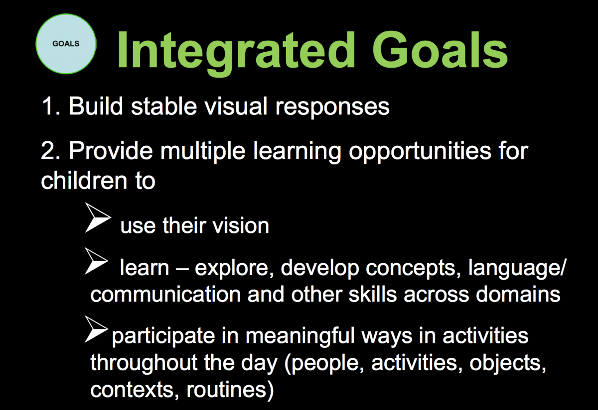 Integrated Goals