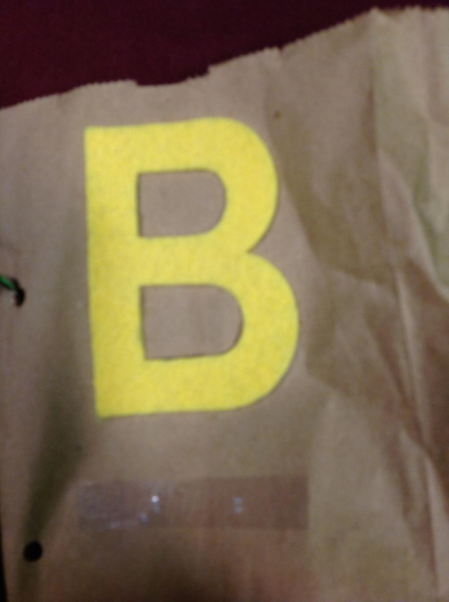 "B" bag