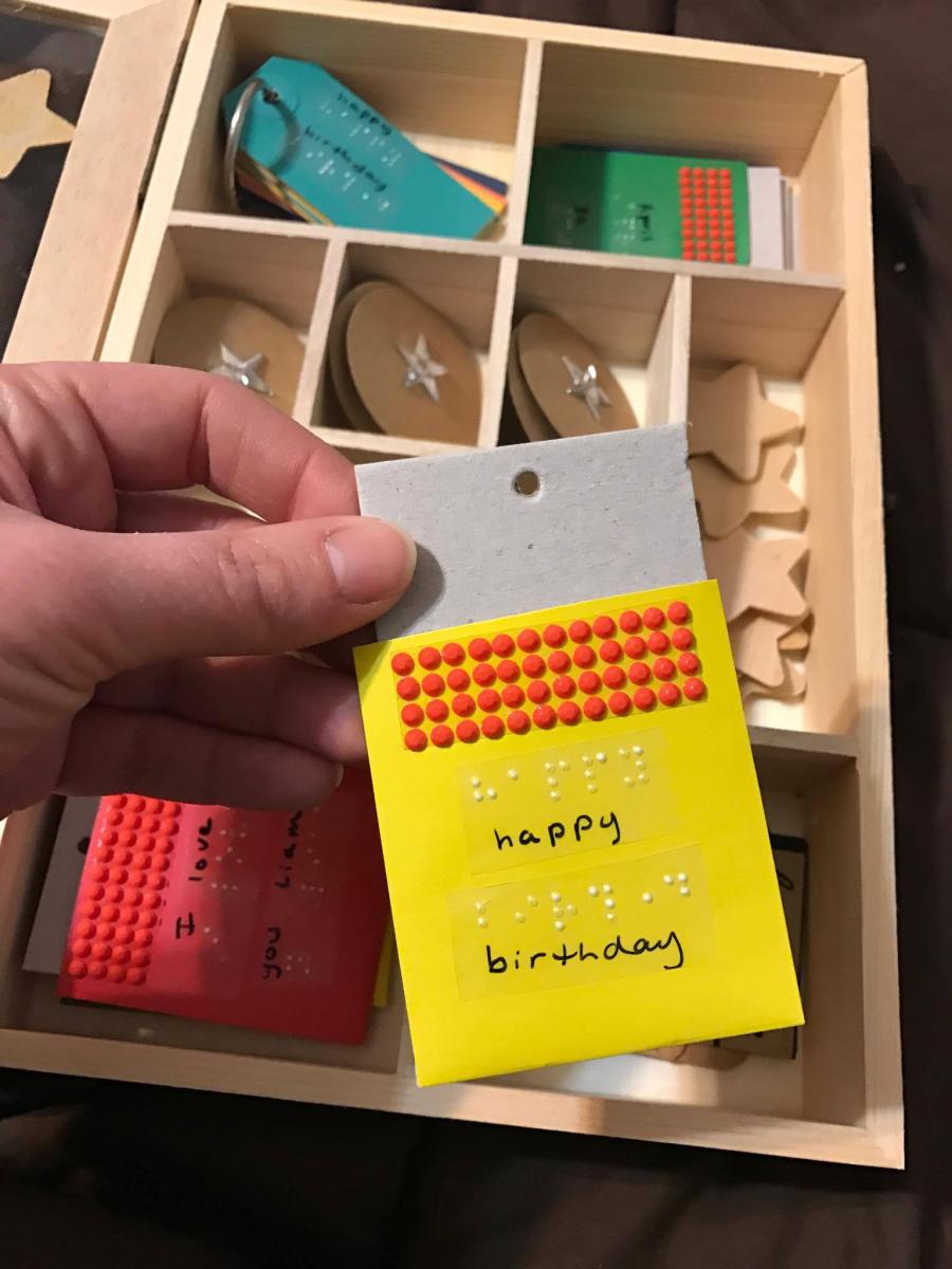 Sample note with Birthday notes