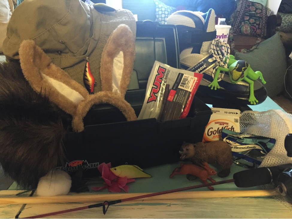 Click to view story box. story box for Bear and Hare