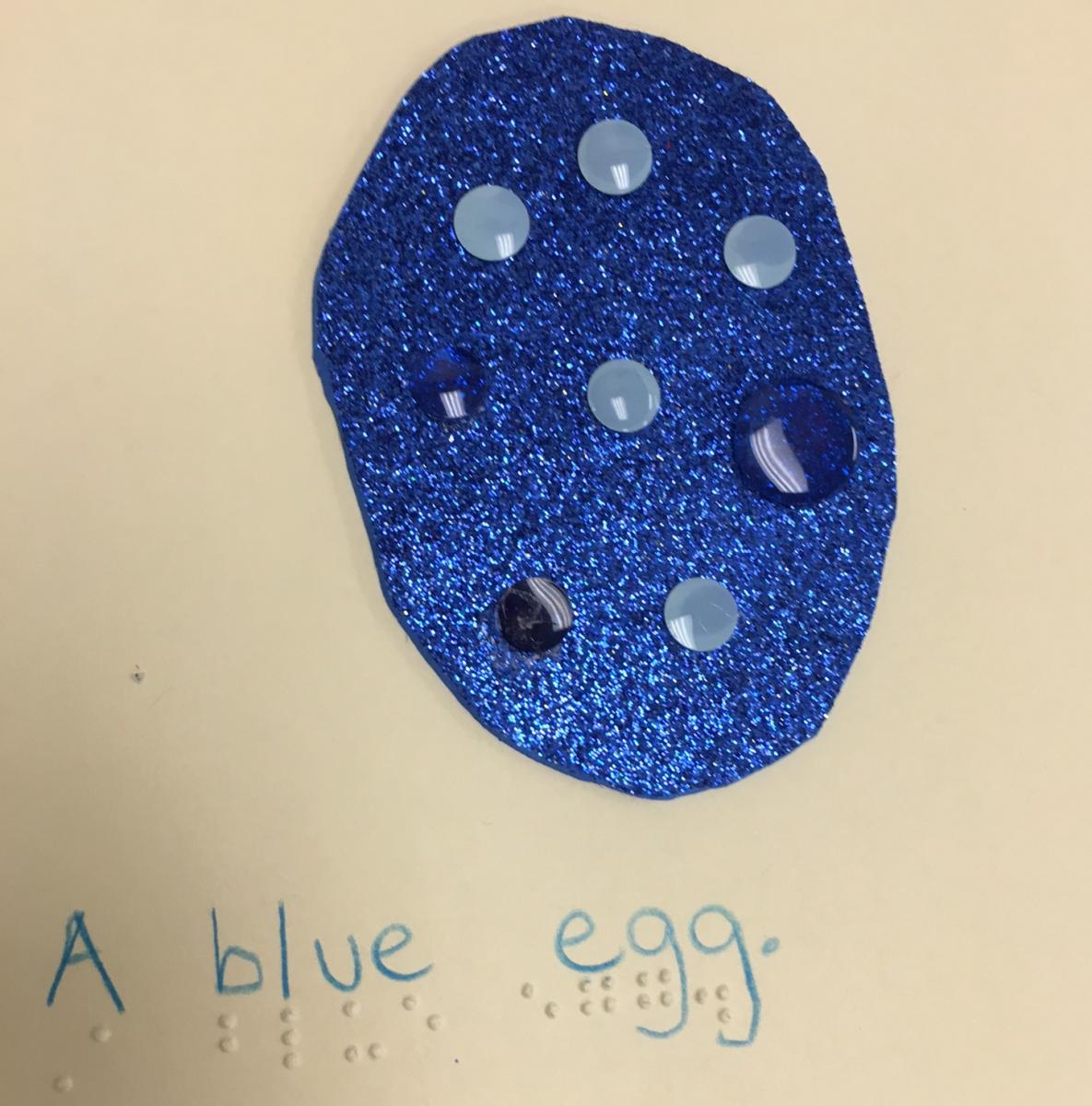 Blue egg