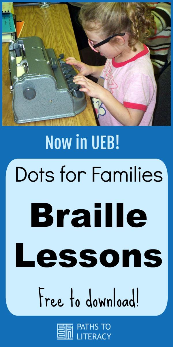 Collage of braille lessons