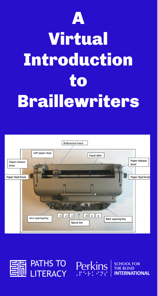 Collage of Virtual Introduction to Braillewriters