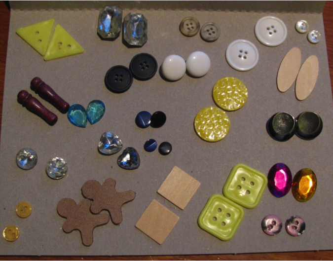 Pairs of buttons to sort