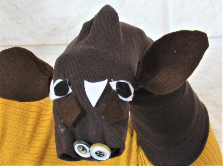 Calf puppet