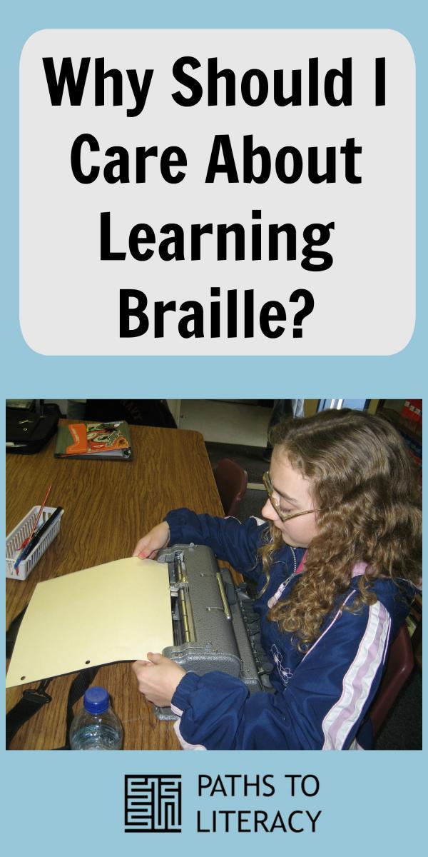 Caring about Braille collage