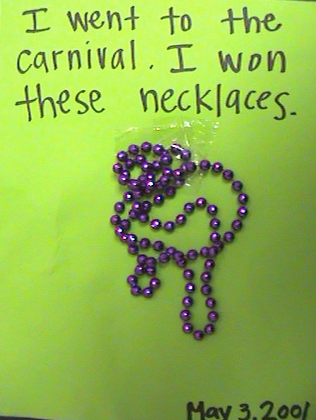 Carnival necklaces