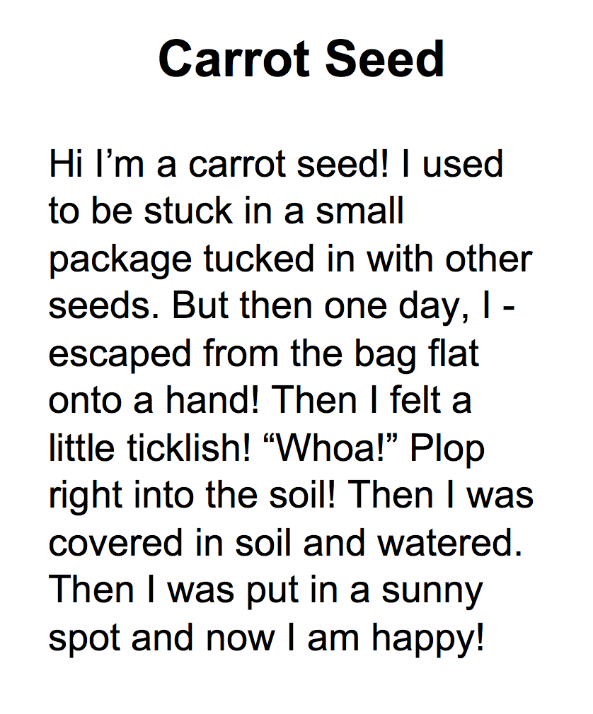 Carrot Seed