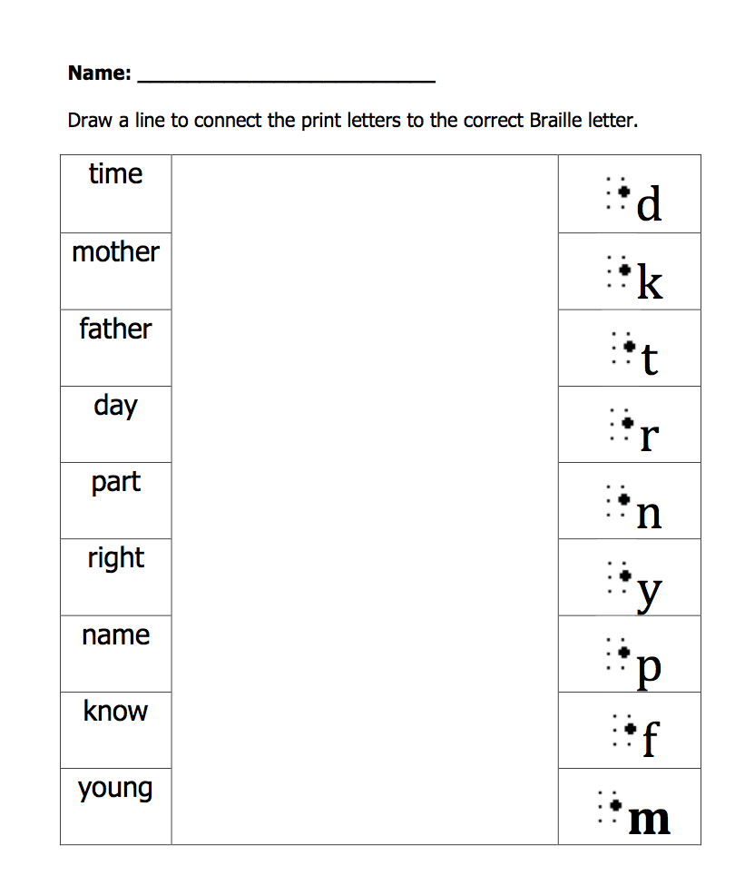 Connecting dots worksheet