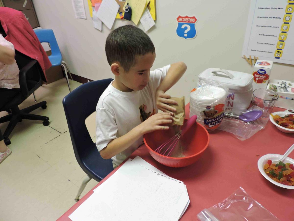 Cooking in classroom Cooking in classroom