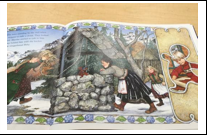Picture book with busy illustration Picture book with busy illustration