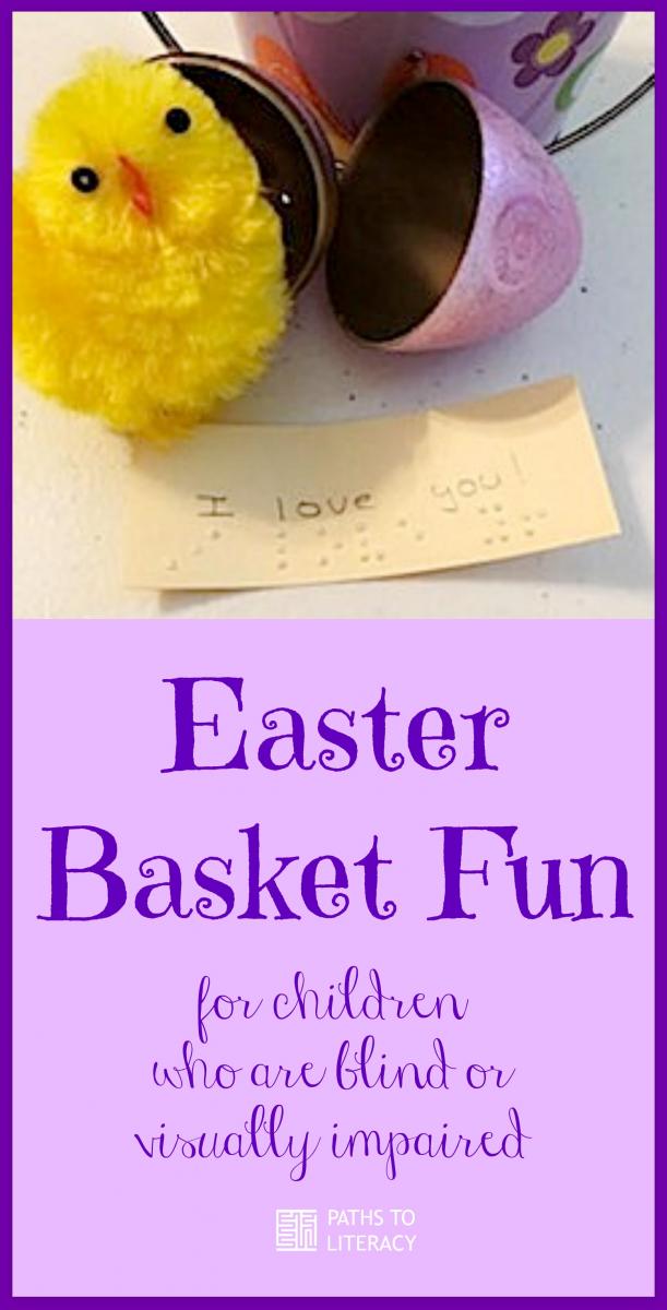 Easter basket collage