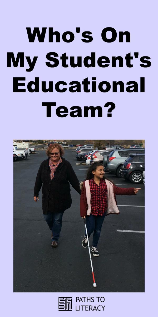 Collage of Who's on My Student's Educational Team?