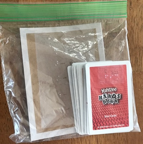 Go Fish game in a bag