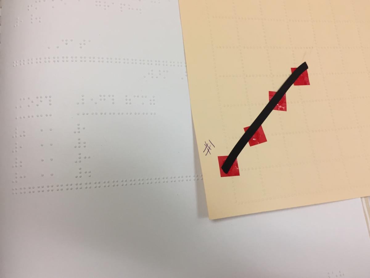 Image of a textbook chart and a student-made graph