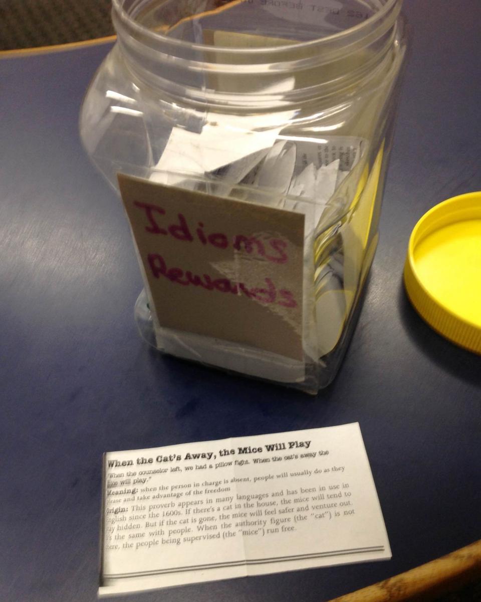 Idiom jar