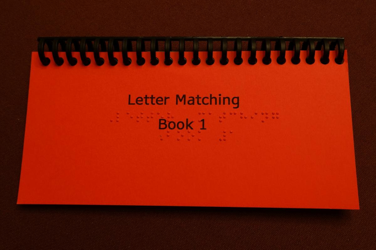 cover of letter matching book