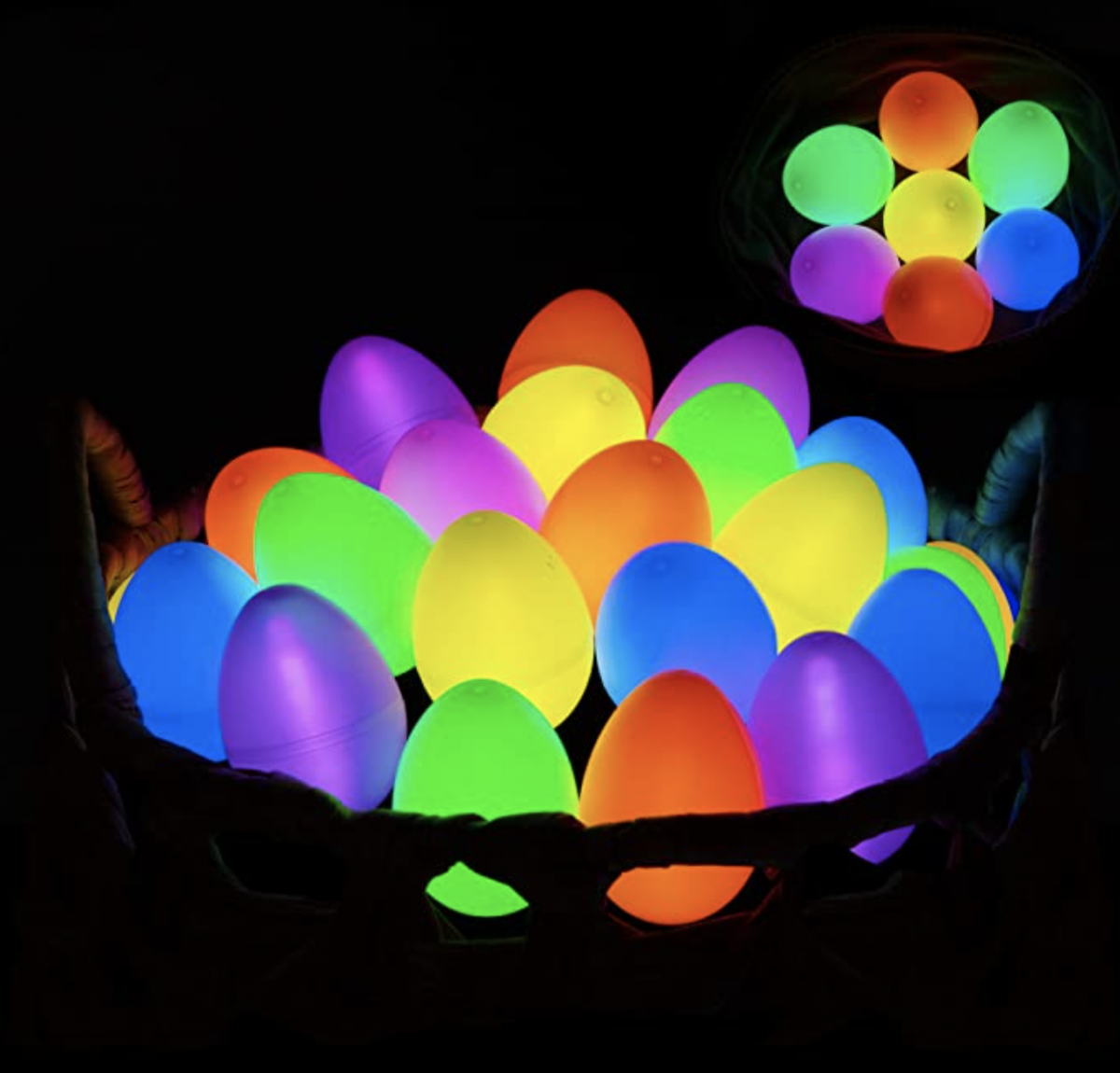 Light-up Easter Eggs from Amazon