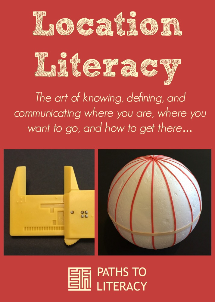 Pinterest collage for location literacy
