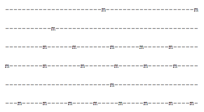 M braille worksheet