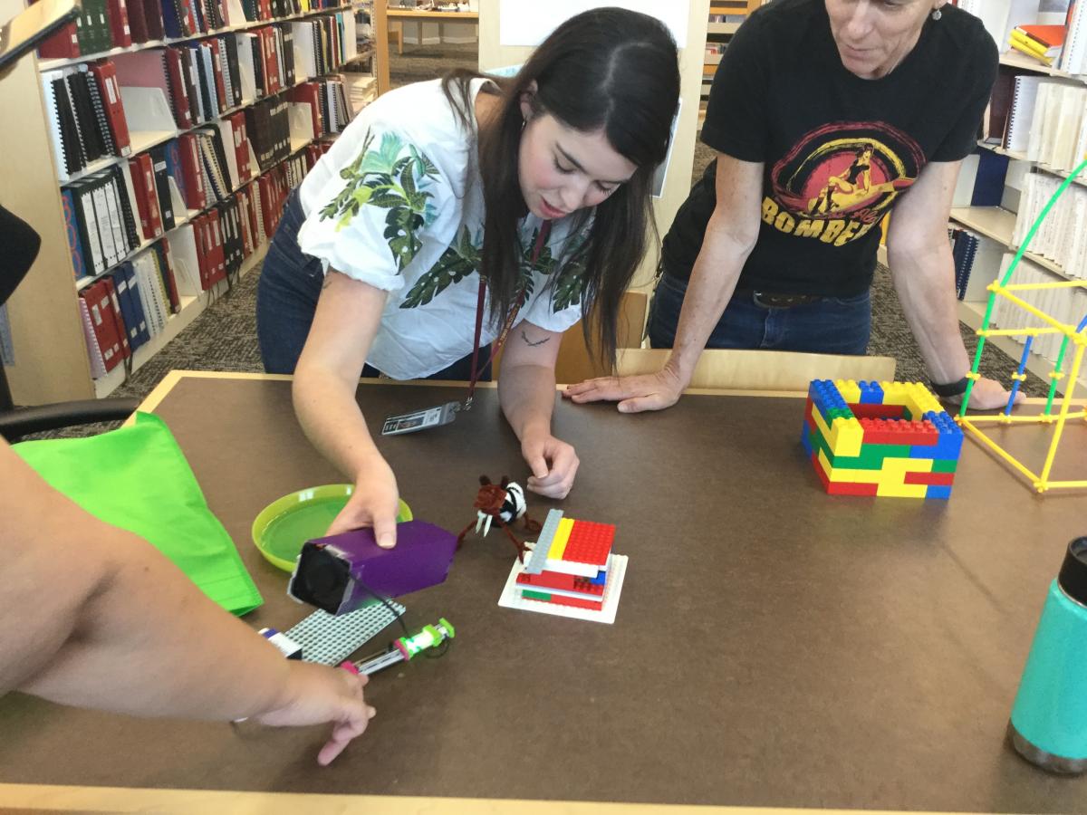 Using Legos in the Maker Space