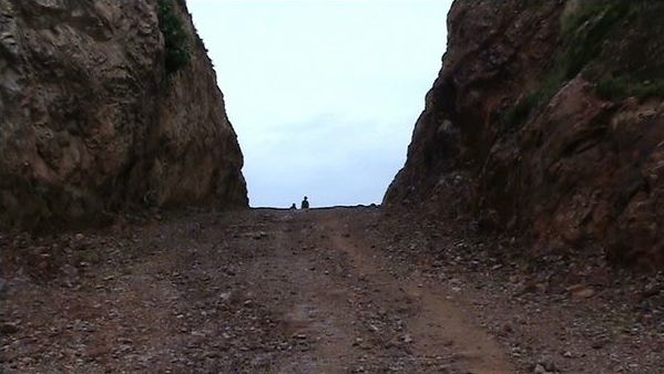 Mountain path dug by Manjhi