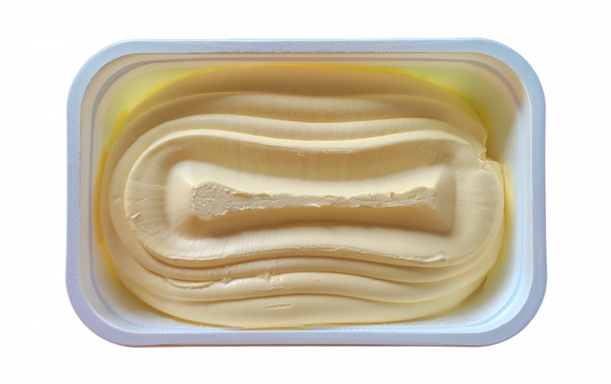 Tub of margarine Margarine tub