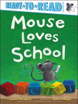 mouse loves school story box items
