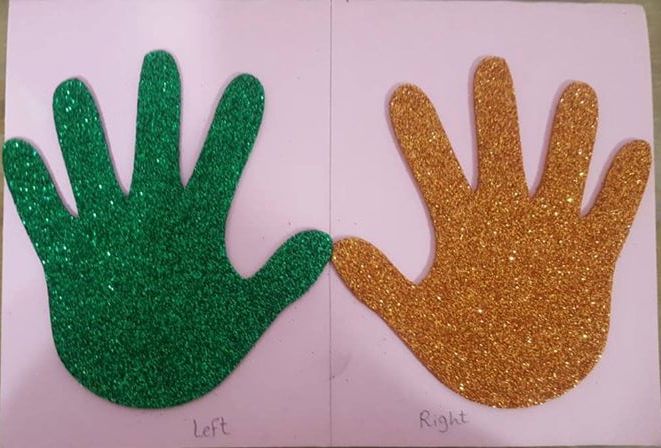 Left and right hands