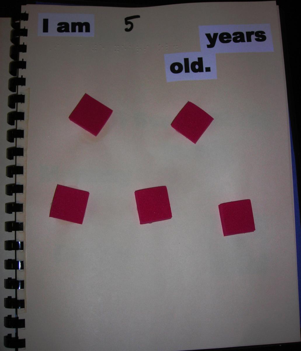 Page about being 5 years old