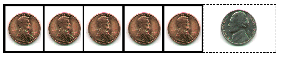 adding pennies