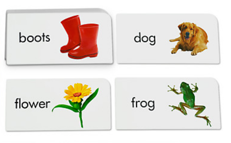 Picture-Word Flash Cards