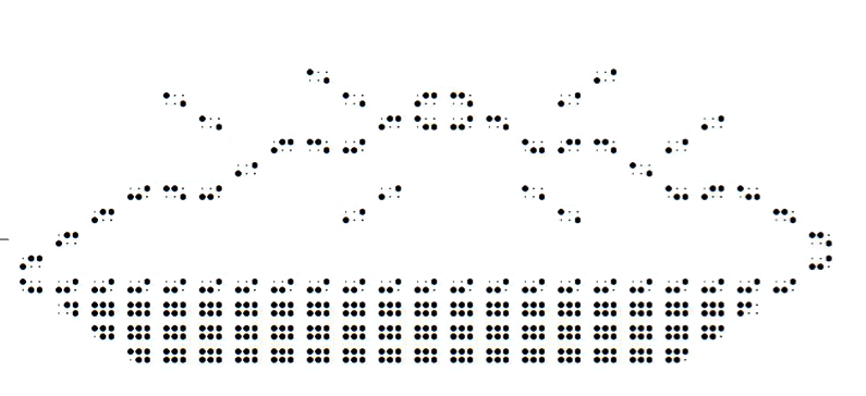 pie braille design