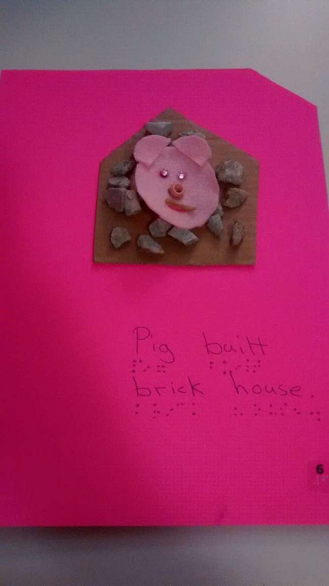 Pig built a brick house