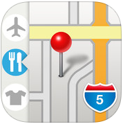 pocket map app icon