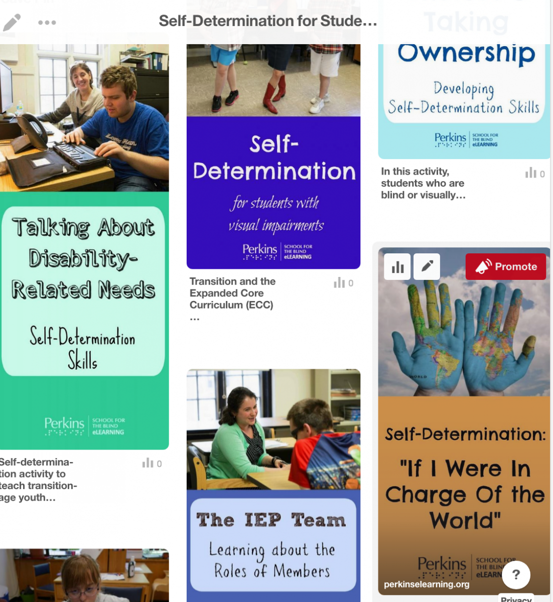 Self-Determination Pinterest board