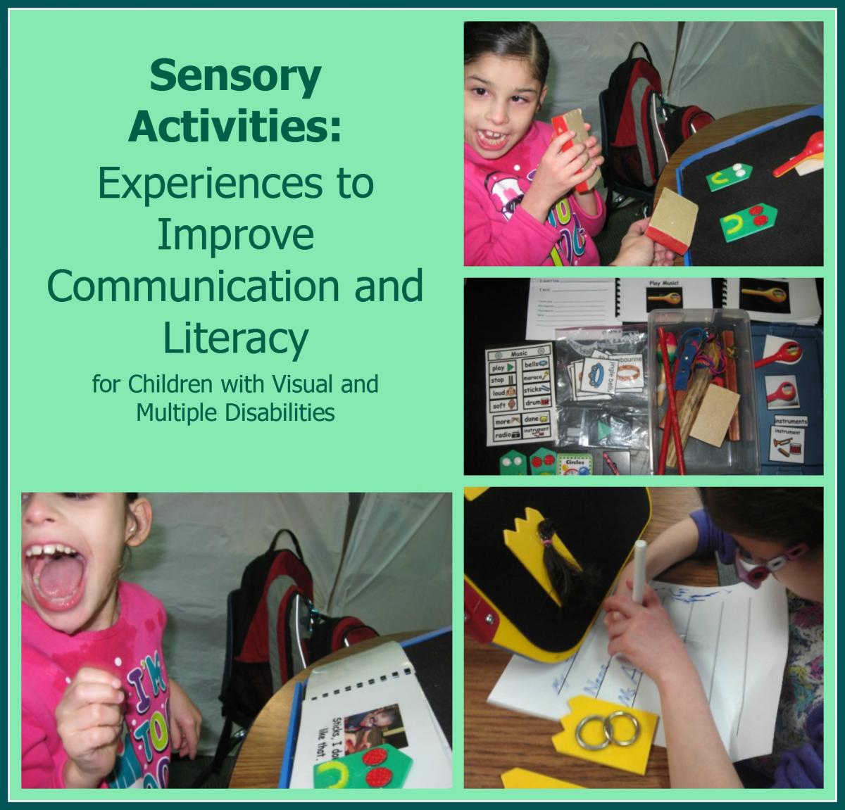 sensory activities collage